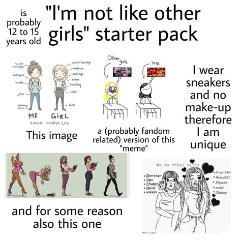 that other subreddit|Not Like the Other Girls